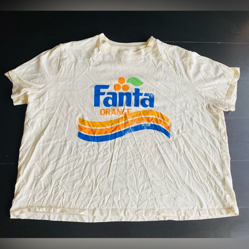 H and M Fanta Oversized T-Shirt